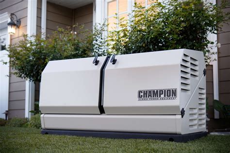 champion generator housing metal|champion standby generators residential.